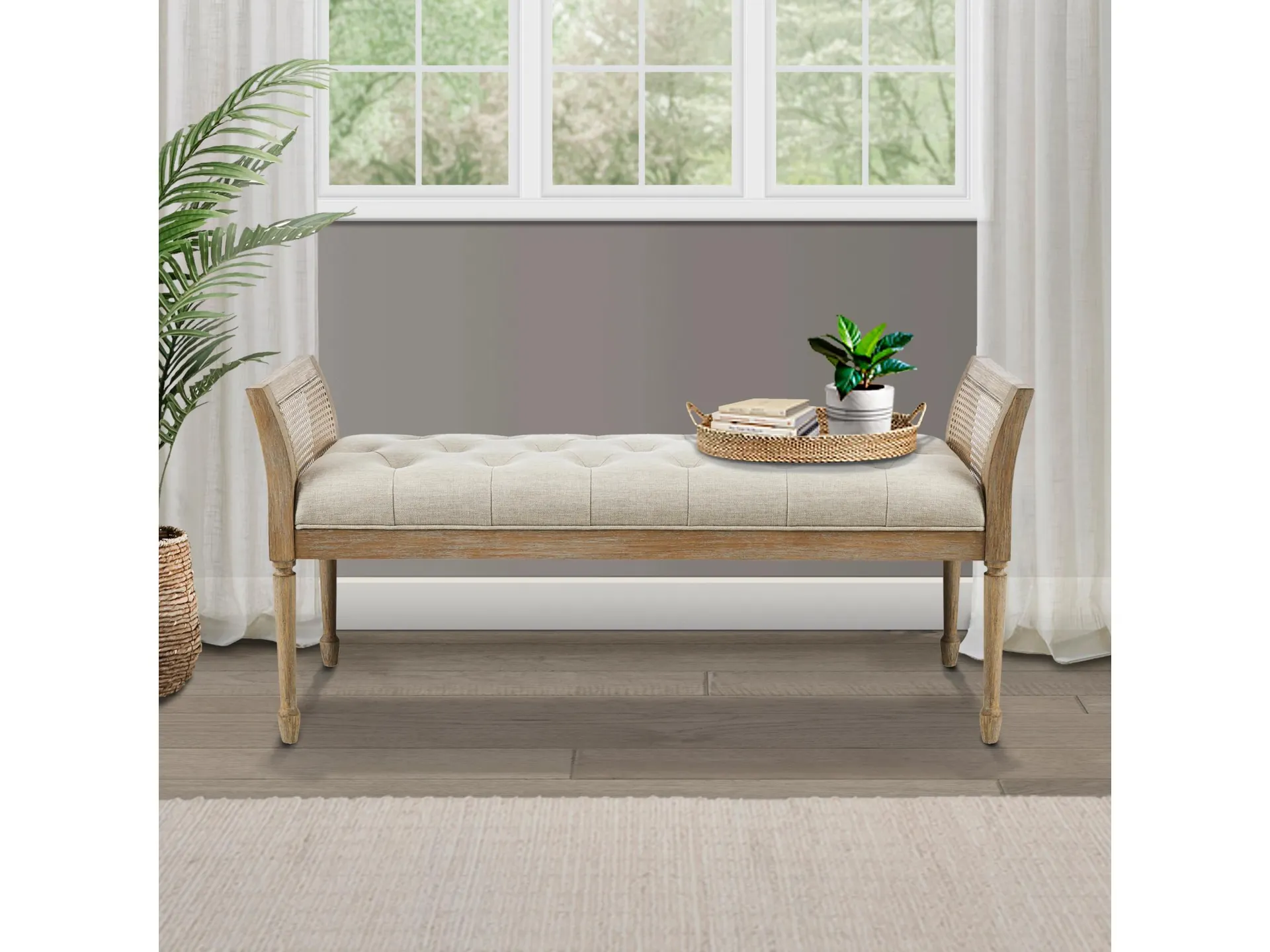 Martha Stewart Isla Accent Bench