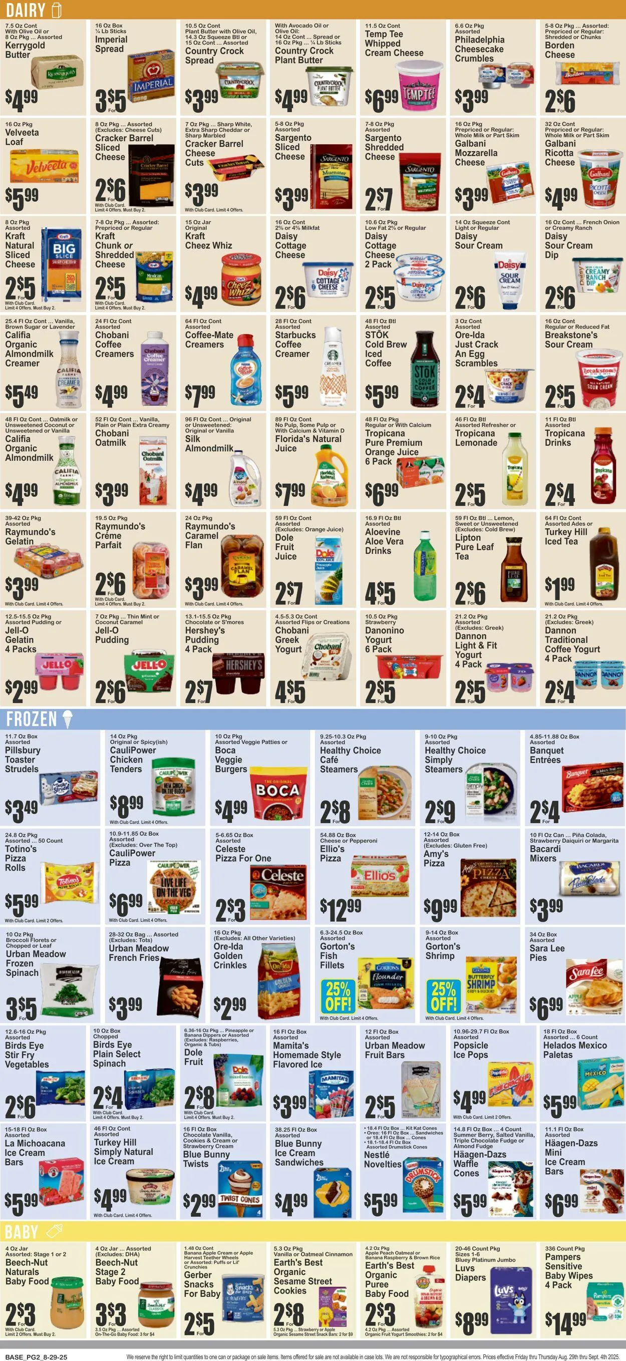 Weekly ad Key Food Current weekly ad from August 29 to September 4 2025 - Page 3