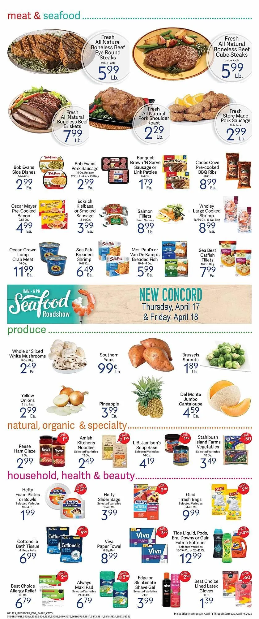 Weekly ad Riesbeck Weekly Ad from April 14 to April 20 2025 - Page 3