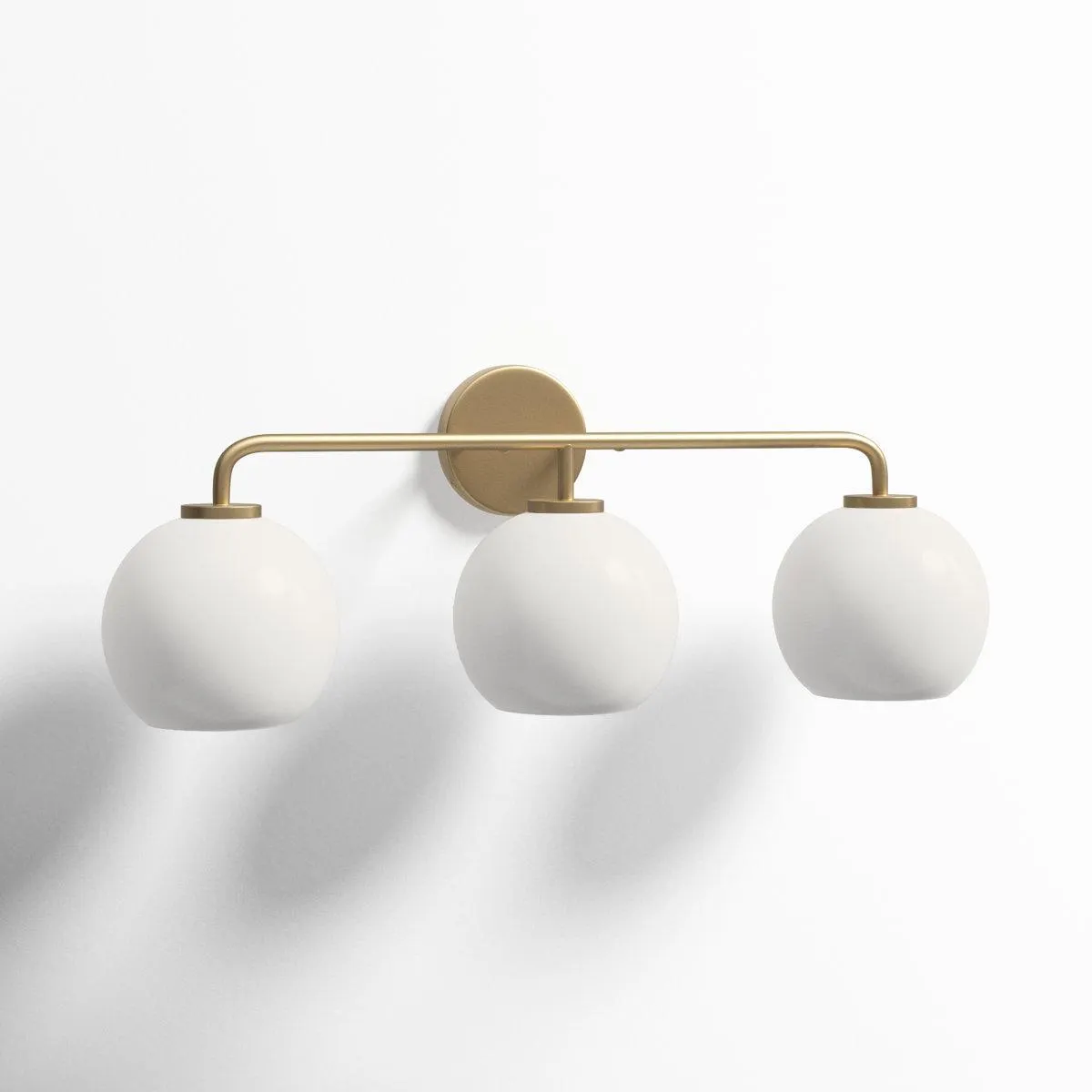 Childerley 3 Light Transparent Dimmable Vanity Light