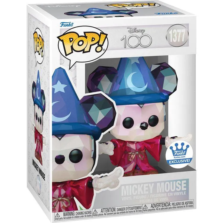 Pop! Sorcerer's Apprentice D100 Mickey Mouse (Facet) Figure