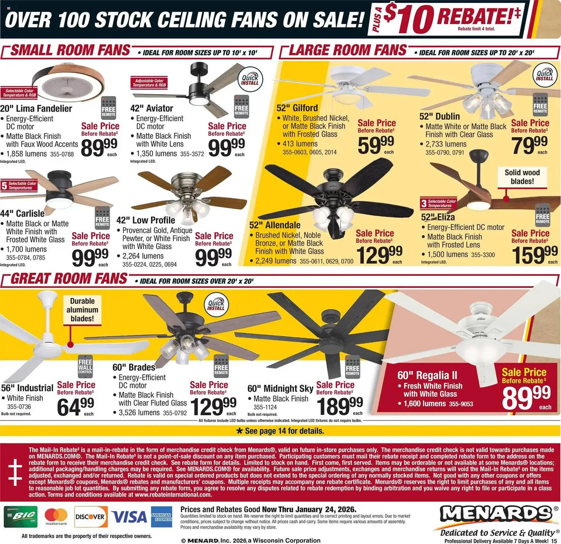 Weekly ad Menards weekly ad from January 11 to January 24 2026 - Page 17
