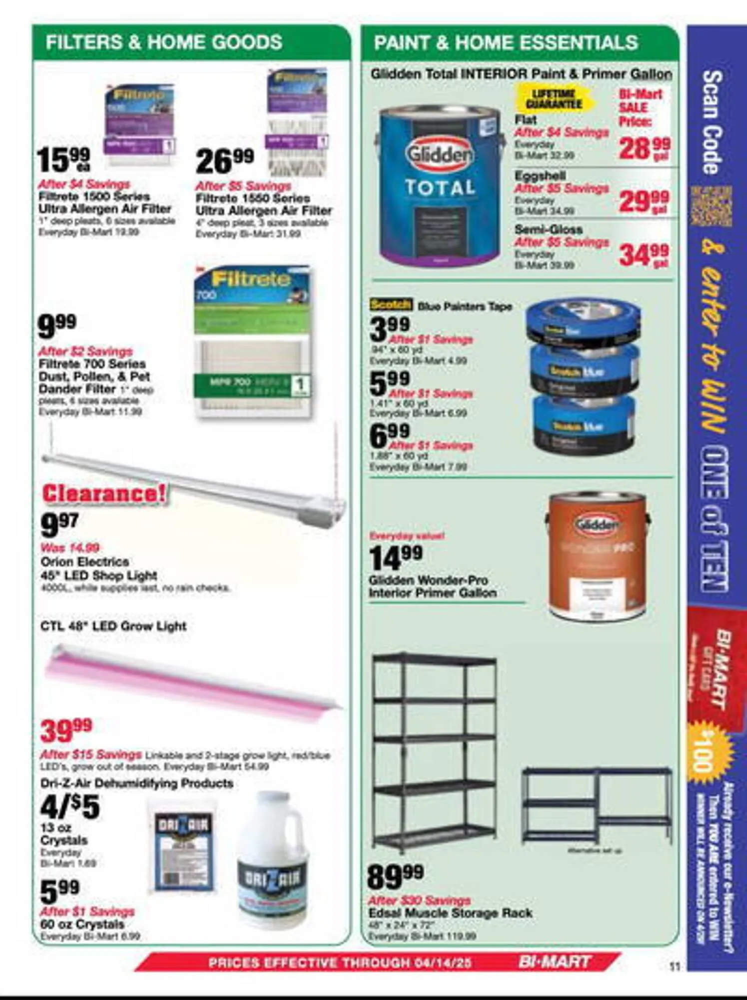 Weekly ad Bi-Mart Weekly Ad from March 25 to April 7 2025 - Page 35