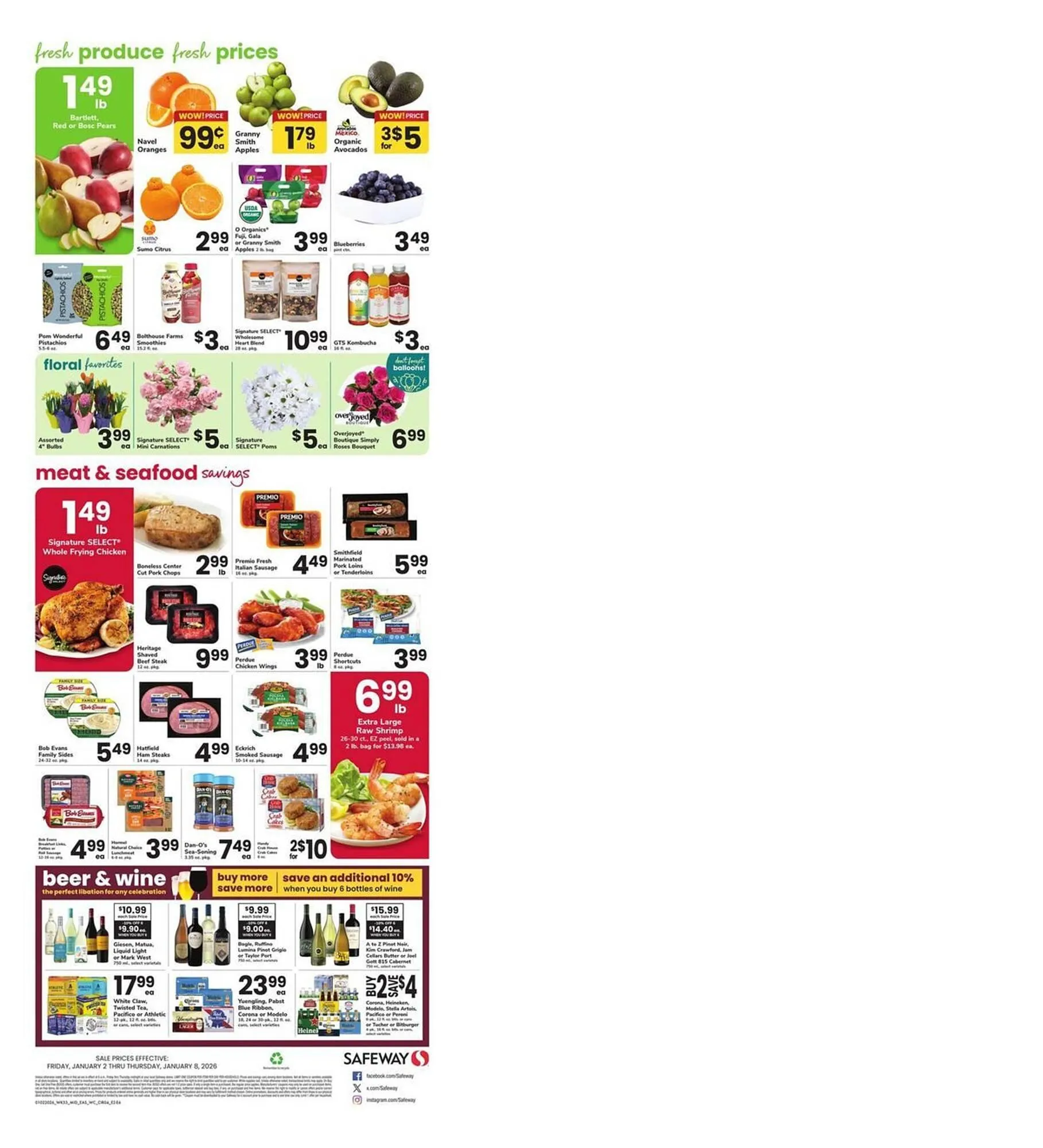 Weekly ad Safeway weekly ad from January 2 to January 8 2026 - Page 3