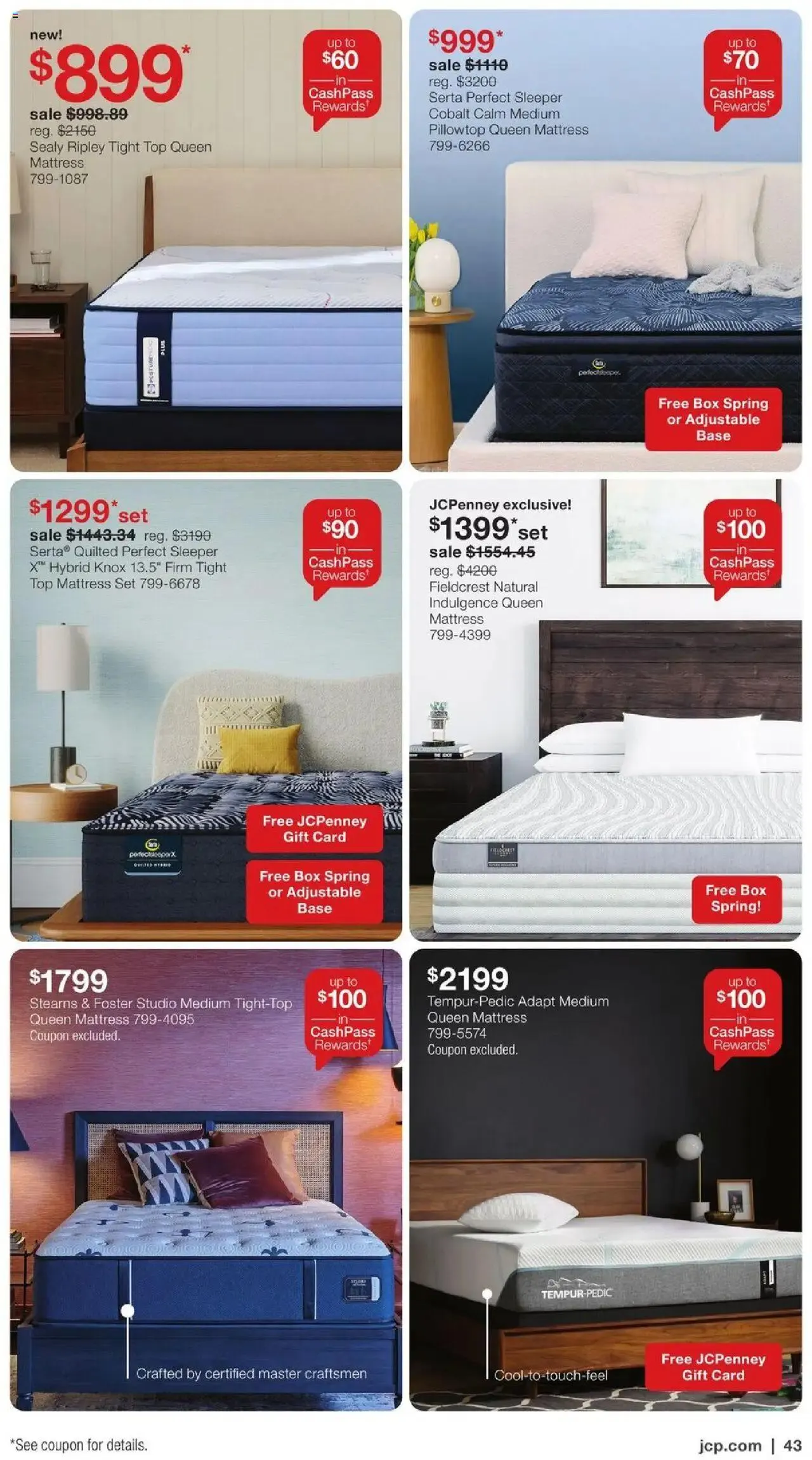 Weekly ad JCPenney Memorial Day Home Sale from May 1 to May 26 2025 - Page 42