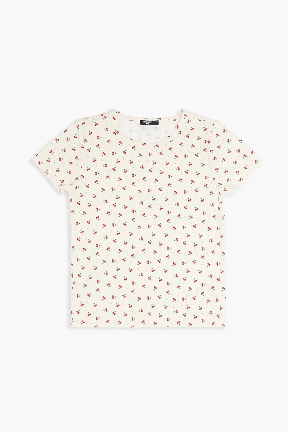 Girls Cherry Print Tee (Kids)