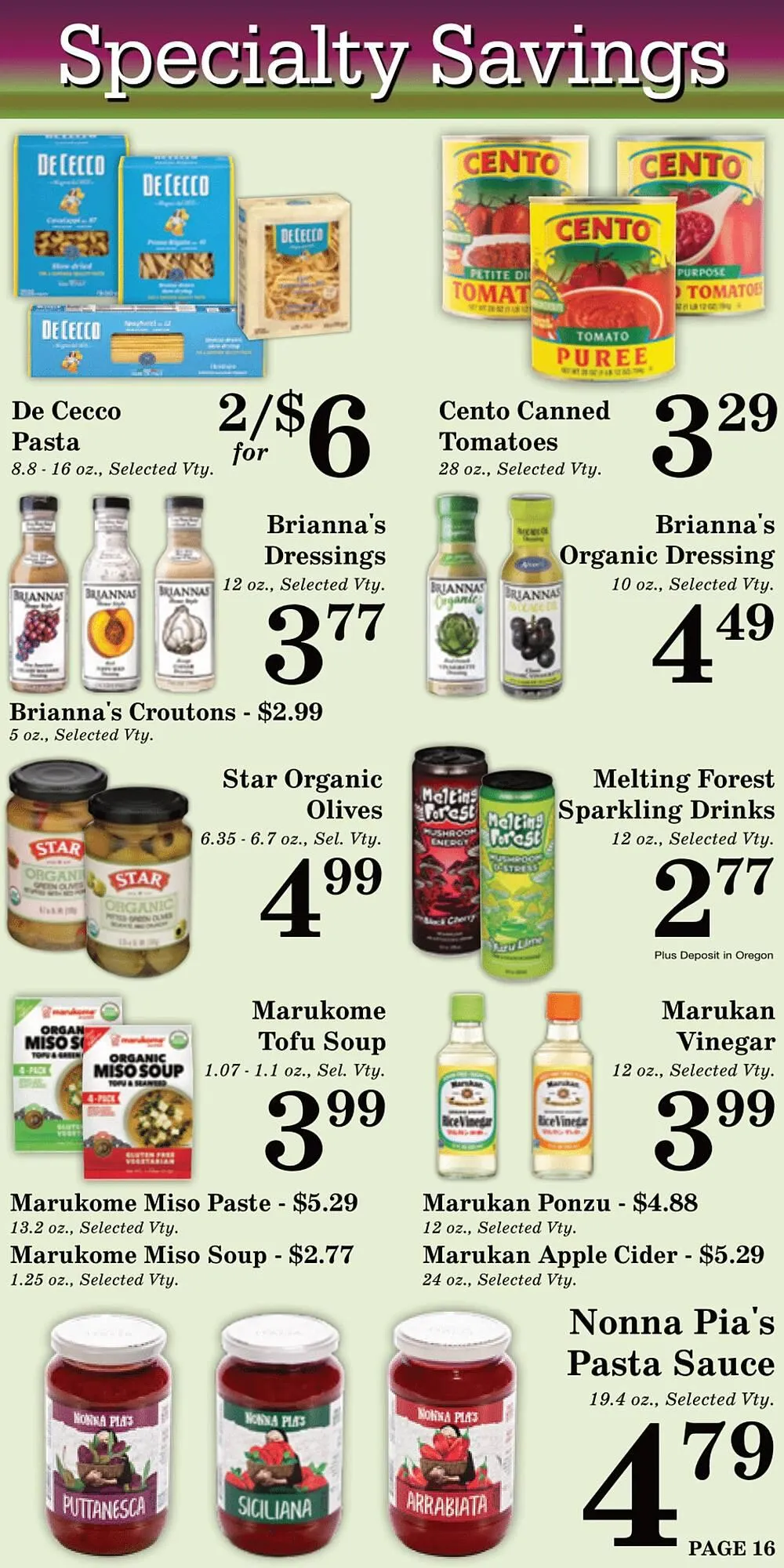 Weekly ad Harvest Foods weekly ad from December 3 to December 30 2025 - Page 17