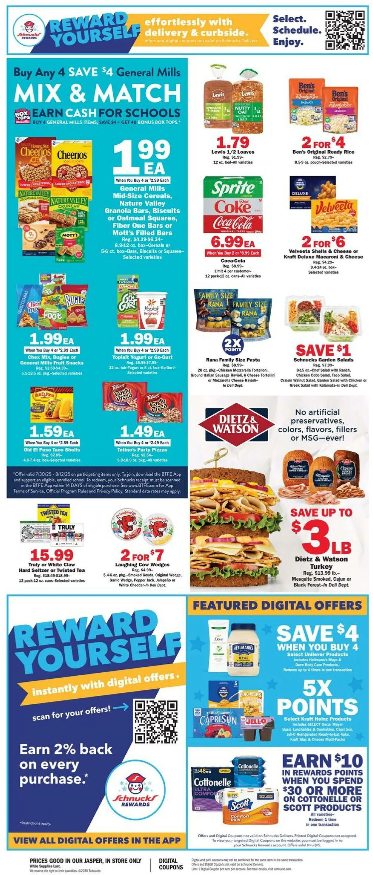 Weekly ad Schnucks Current weekly ad from July 30 to August 5 2025 - Page 2