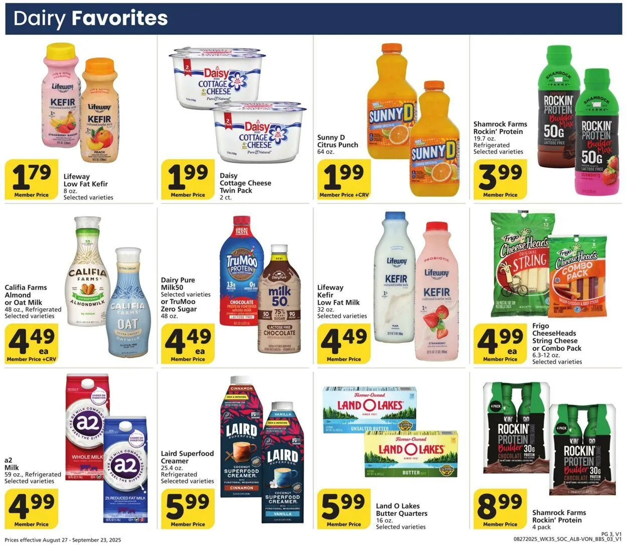 Weekly ad Vons Current weekly ad from August 27 to September 23 2025 - Page 3