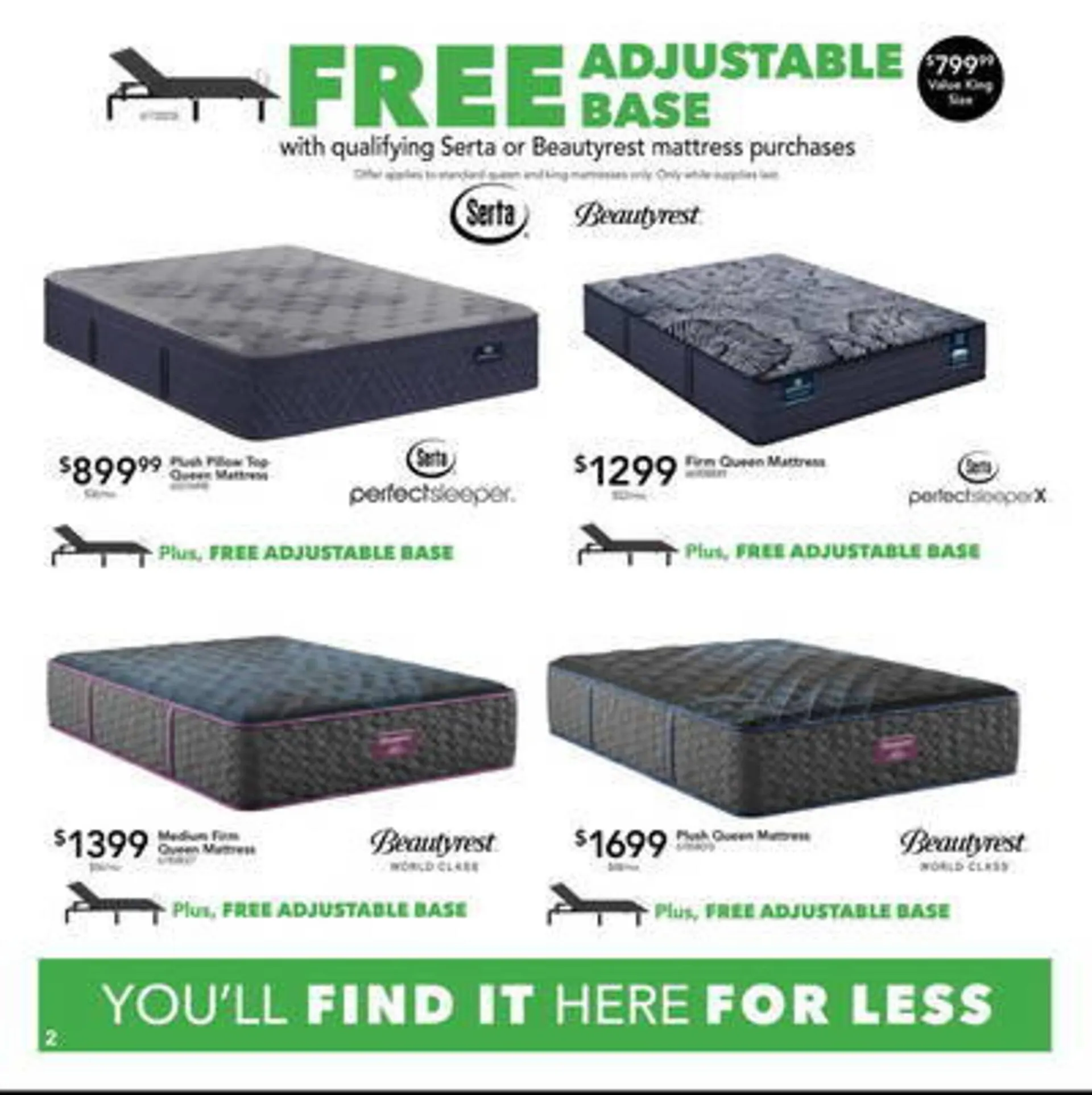 Weekly ad Nebraska Furniture Mart Weekly Ad from April 2 to April 9 2025 - Page 2