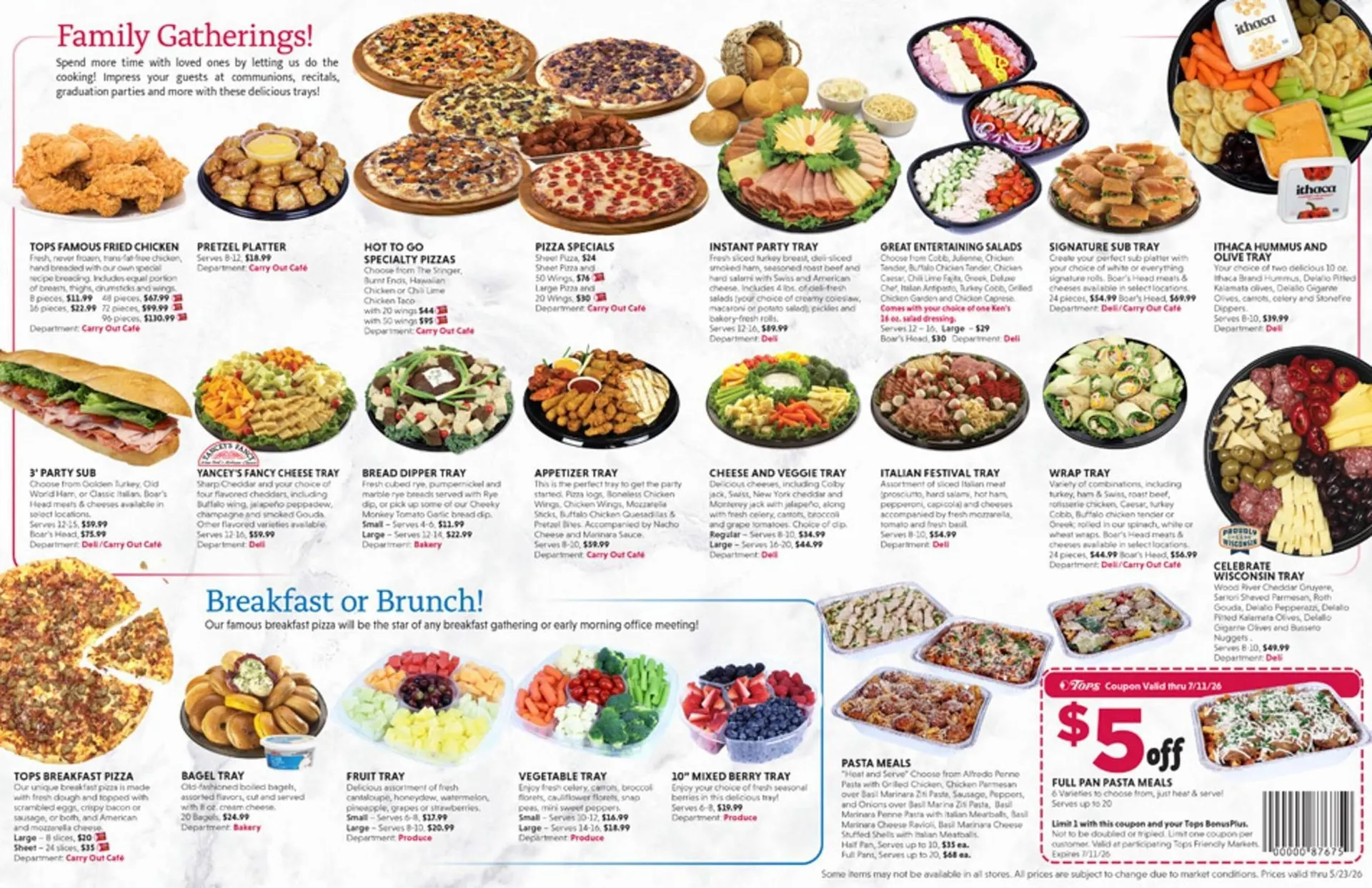 Weekly promotion Tops weekly ad spanning from May 3 to May 23 2026 - Page 2 for Catalogue 365