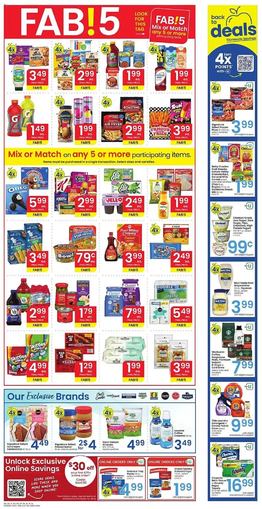 Weekly ad Albertsons Weekly Ad from July 30 to August 6 2025 - Page 2