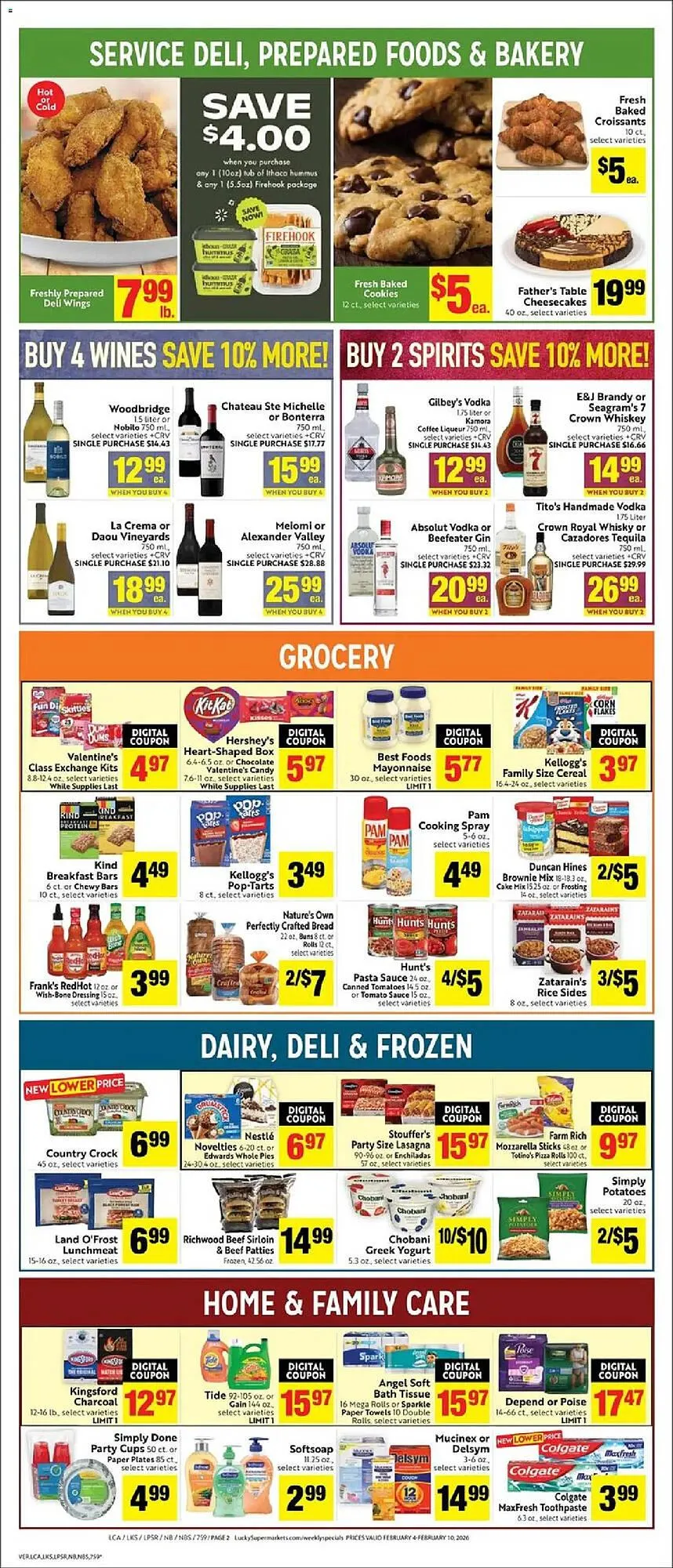 Weekly ad Lucky Supermarkets weekly ad from February 4 to February 11 2026 - Page 2