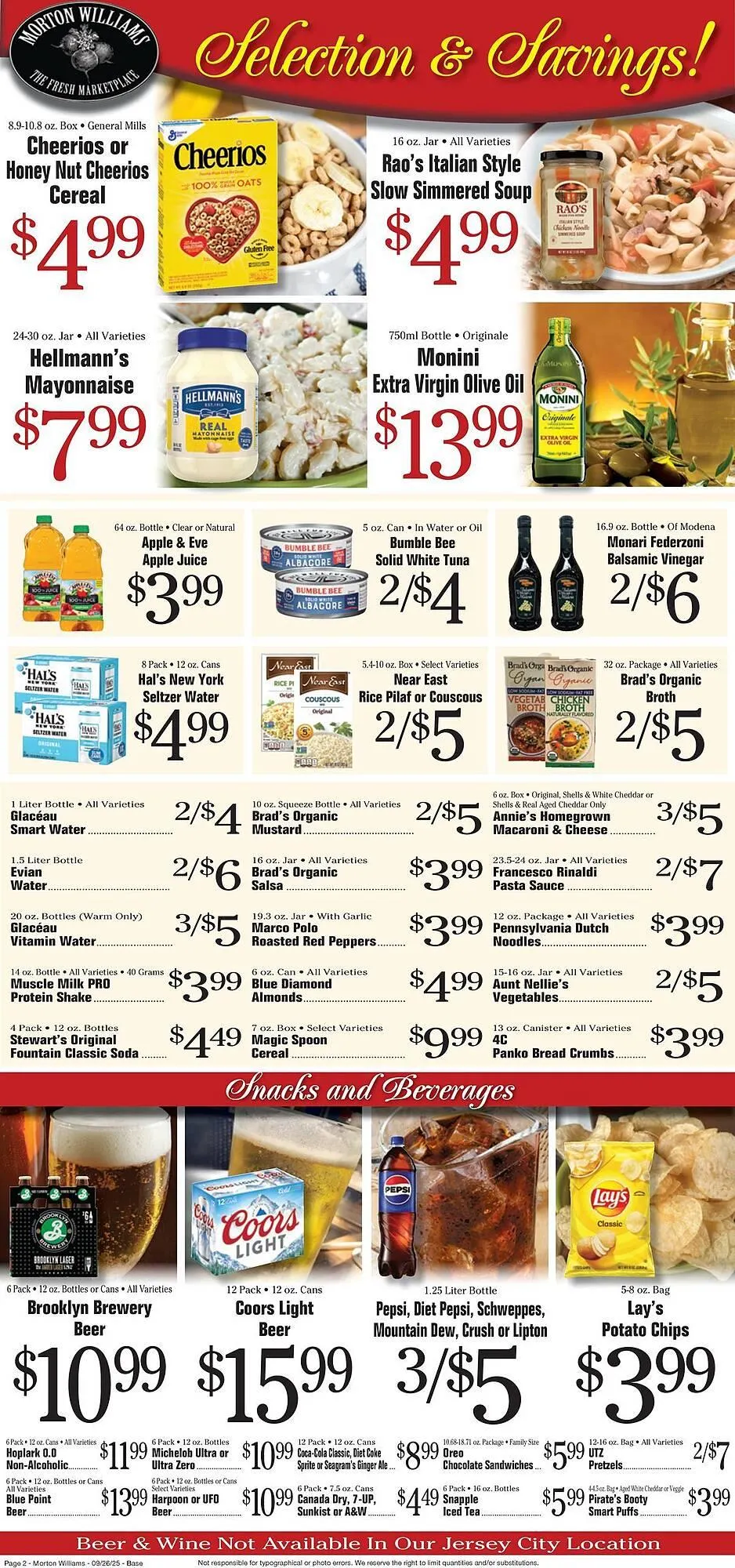 Weekly ad Morton Williams weekly ad from September 25 to October 2 2025 - Page 2