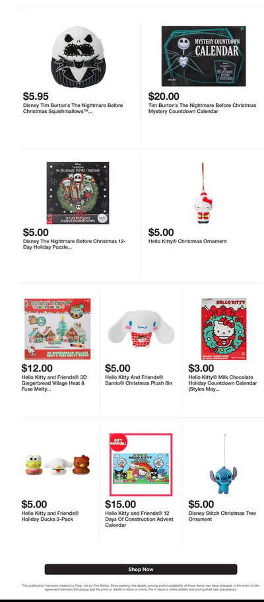 Weekly ad Five Below Weekly Ad from November 22 to November 28 2024 - Page 11