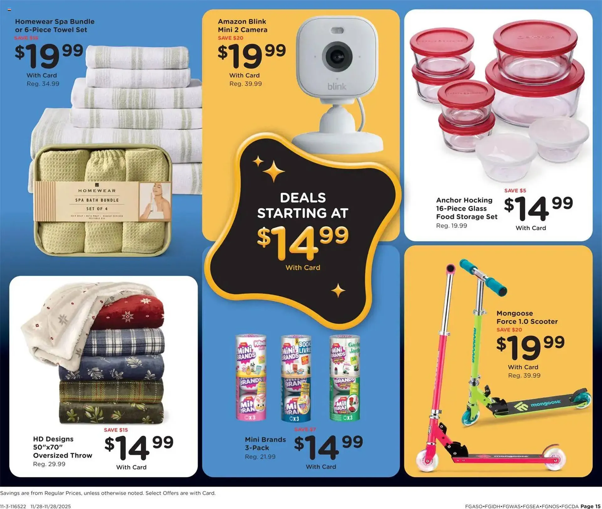 Weekly promotion Fred Meyer weekly ad spanning from November 12 to November 28 2025 - Page 16 for Catalogue 365