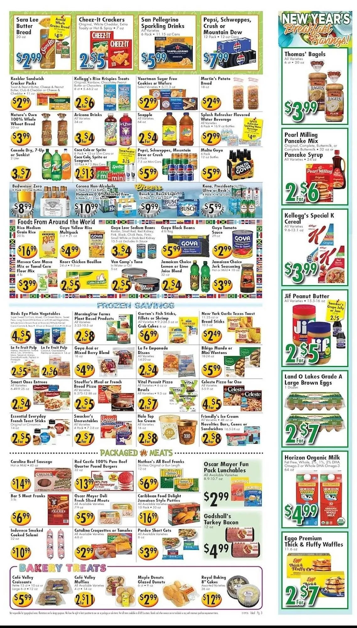 Weekly ad Ideal Food Basket circular from January 9 to January 15 2026 - Page 3