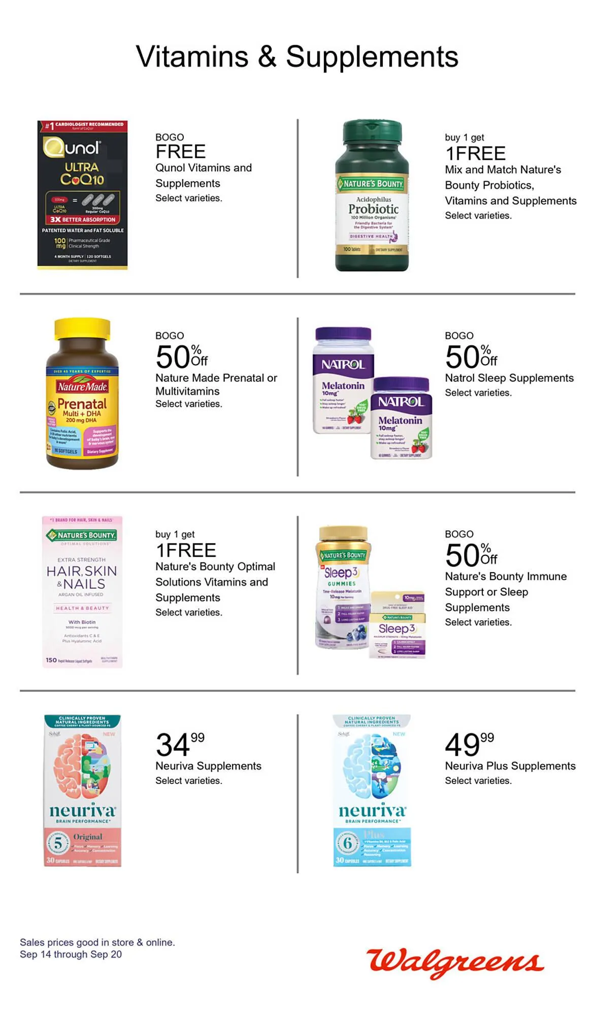 Weekly ad Walgreens weekly ad from September 14 to September 20 2025 - Page 10