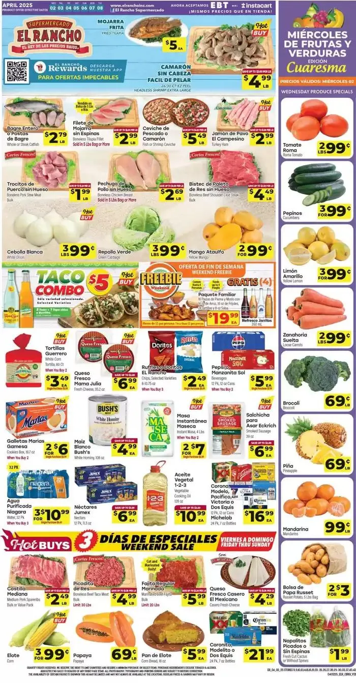 Weekly ad Save now with our deals from April 8 to April 22 2025 - Page 1