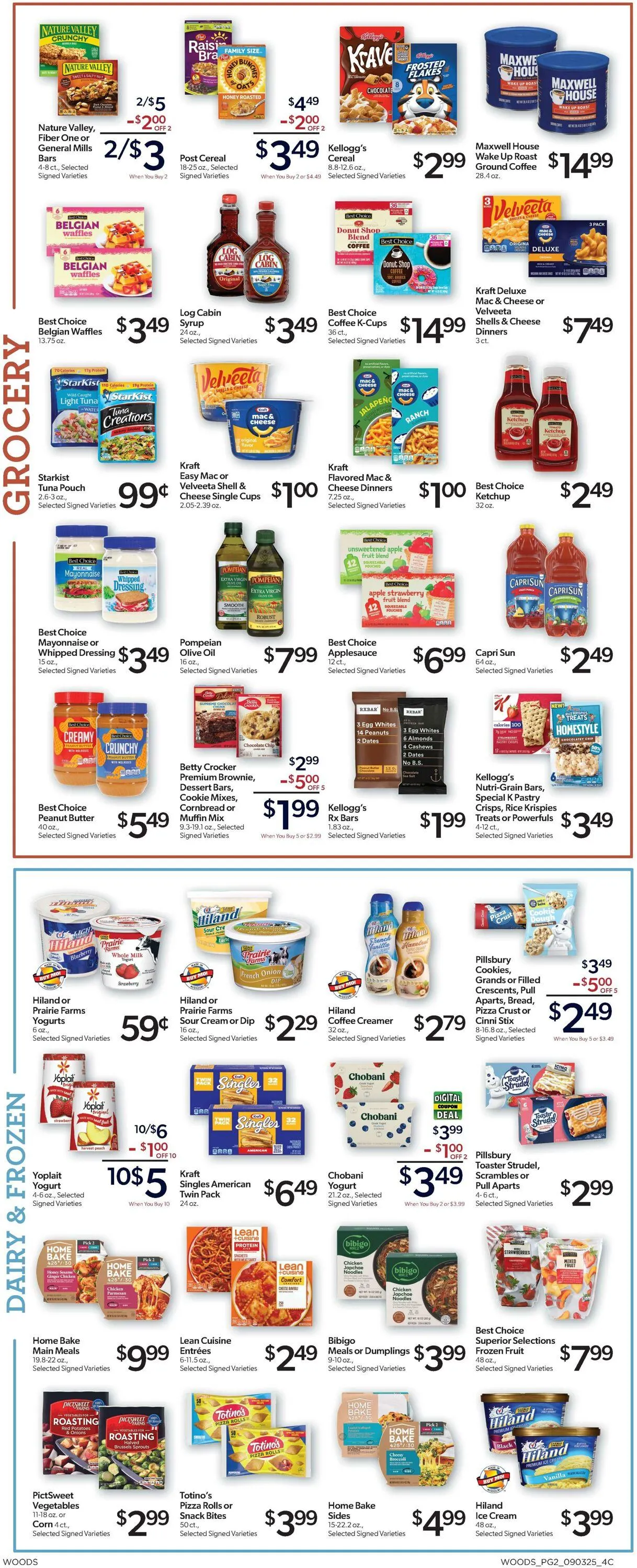 Weekly ad Woods Supermarket from September 3 to September 10 2025 - Page 2