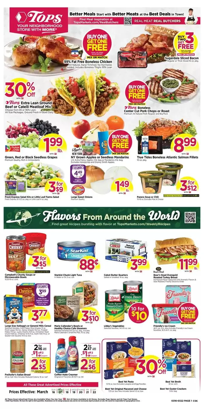 Weekly ad Wide range of offers from March 16 to March 22 2025 - Page 1
