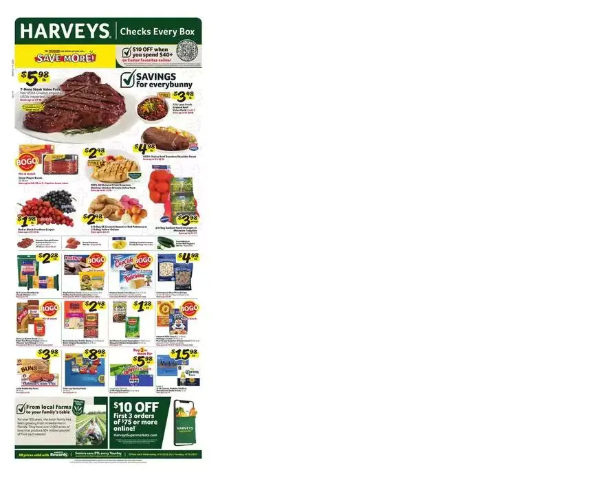 Weekly ad Great offer for all customers from April 9 to April 15 2025 - Page 1