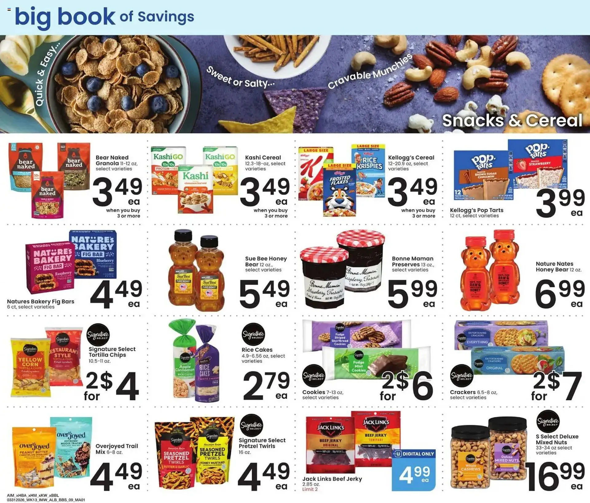 Weekly promotion Albertsons weekly ad spanning from March 31 to April 28 2026 - Page 8 for Catalogue 365