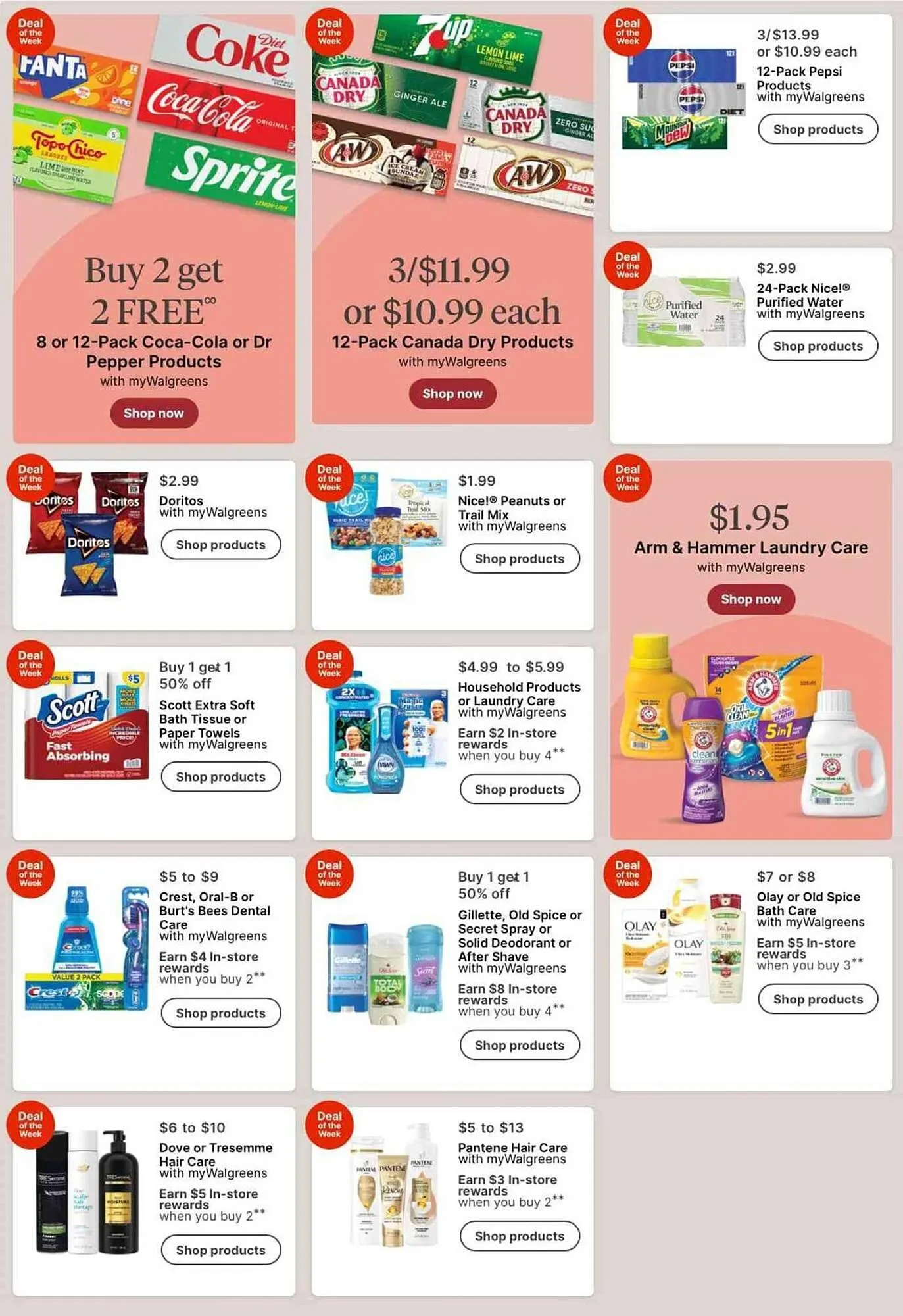 Weekly ad Walgreens Weekly Ad from August 24 to August 30 2025 - Page 1