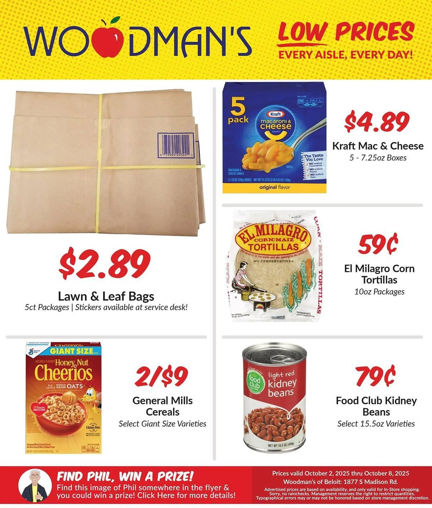 Weekly ad Woodman's weekly ad from October 2 to October 8 2025 - Page 1