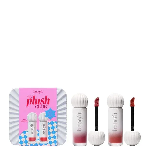 The Plush Club Plushtint Set Full-size moisturizing matte lip tint