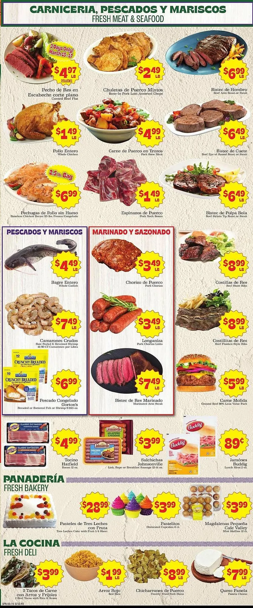 Weekly ad Supermercado Nuestra Familia weekly ad from March 15 to March 21 2026 - Page 2