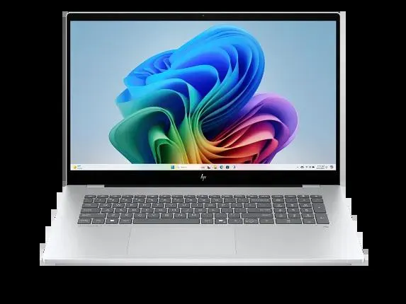 HP OmniBook 7 NGAI 17, Windows 11 Home, 17.3", Touch screen, Intel® Core™ Ultra 5, RAM, 512GB SSD, FHD, Glacier silver