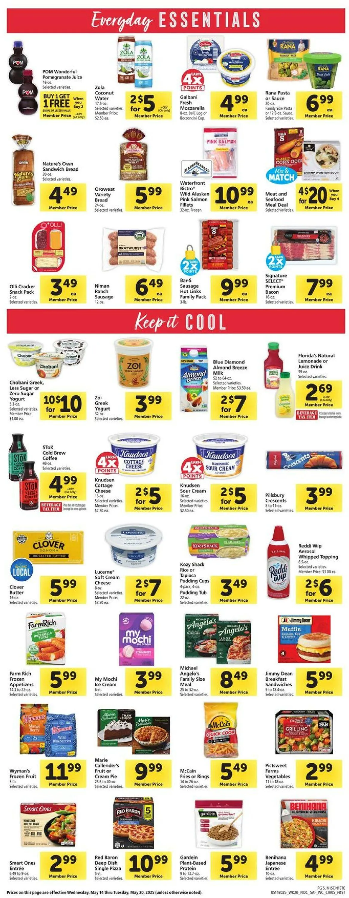 Weekly ad Safeway Current weekly ad from May 14 to May 20 2025 - Page 5