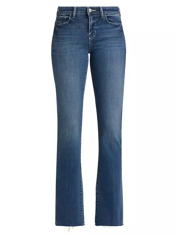 Sneeki Low-Rise Straight-Leg Jeans