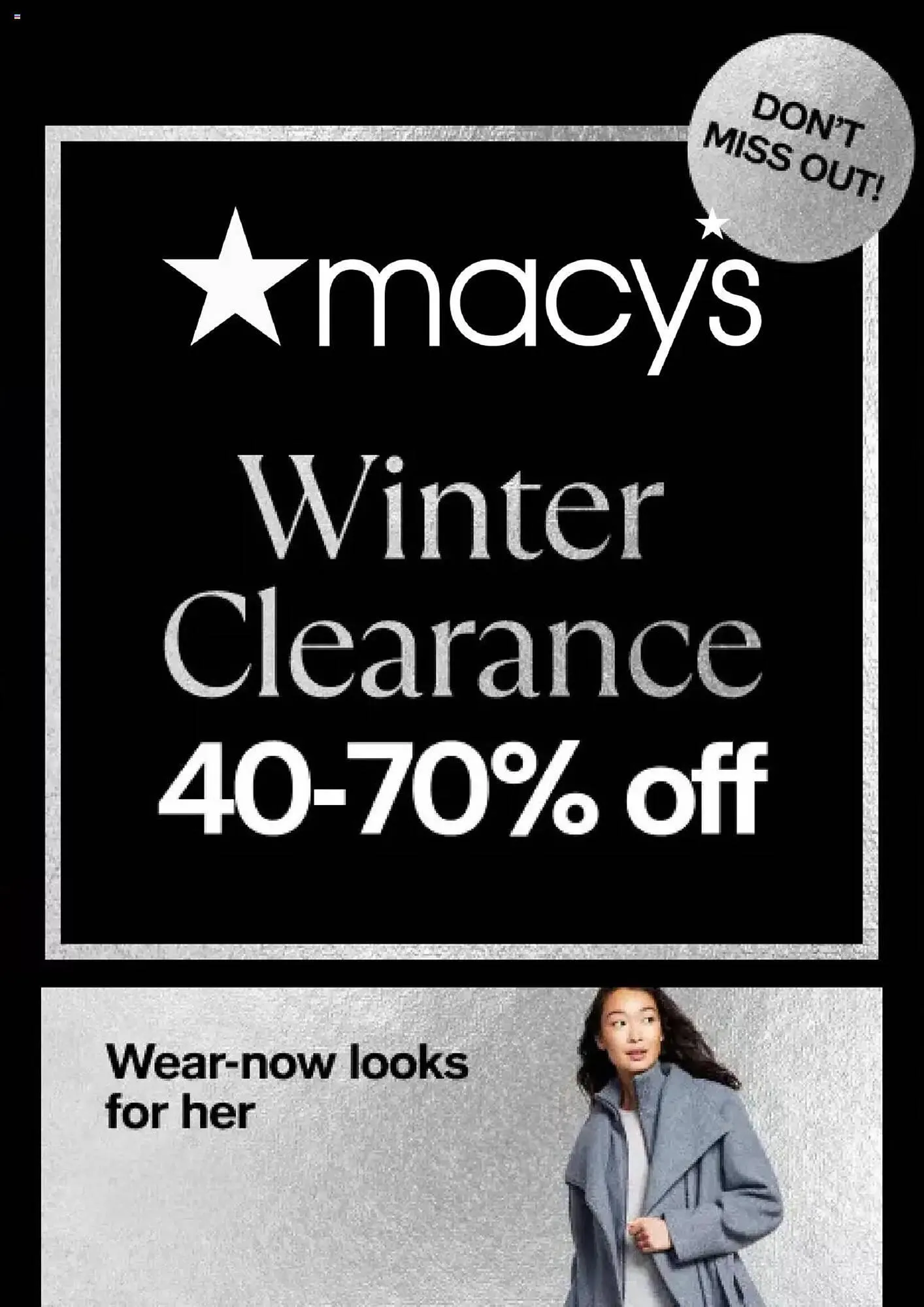 Weekly ad Macy's Weekly Ad from January 13 to January 24 2025 - Page 1