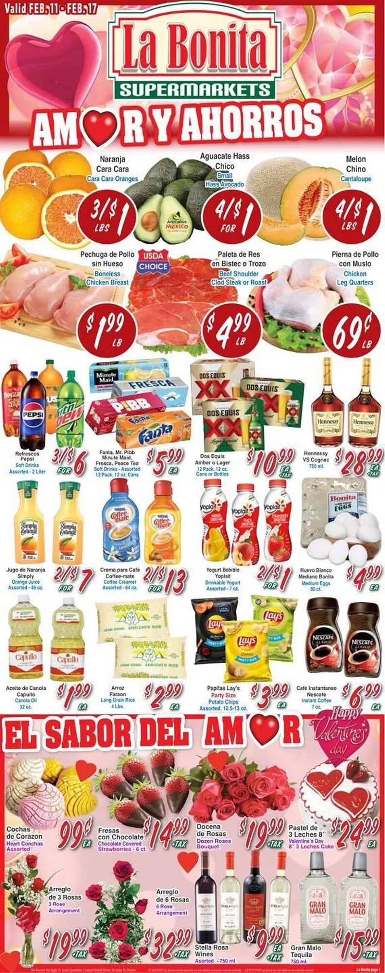 La Bonita Supermarkets weekly ad - 1