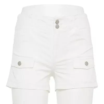 Juniors' Harper & Ivy Cargo Pocket Shorts