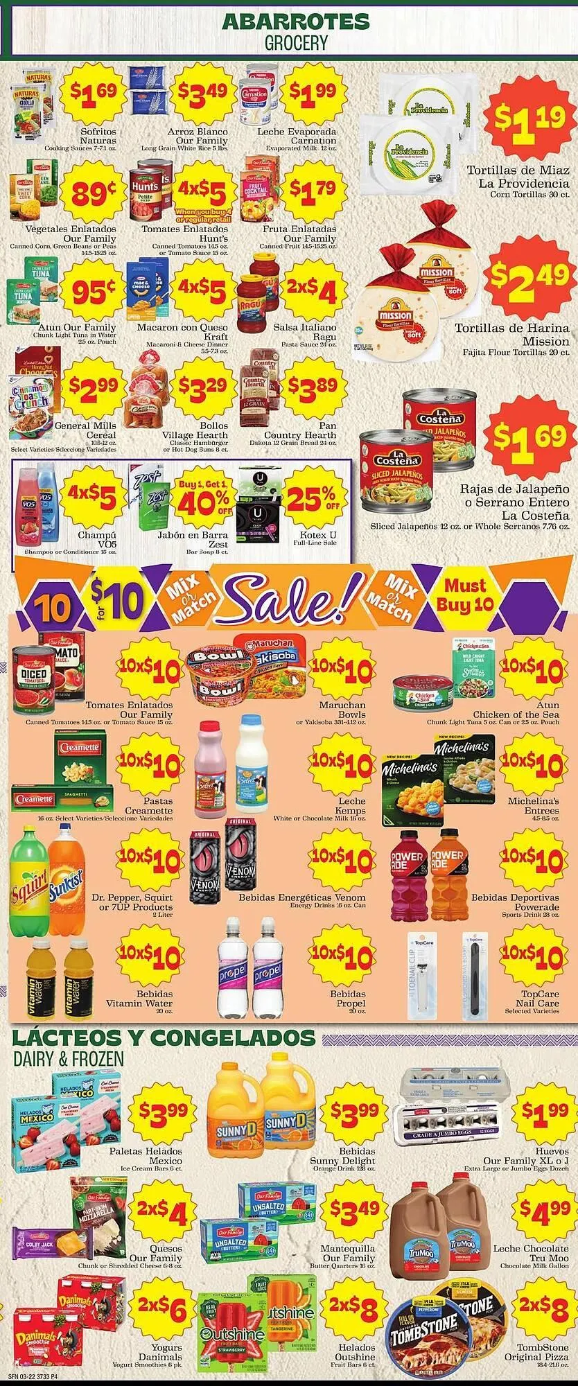 Weekly ad Supermercado Nuestra Familia weekly ad from March 22 to March 28 2026 - Page 4