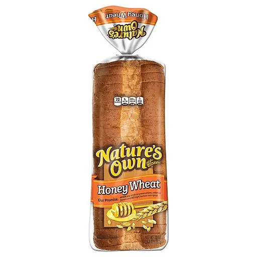 Nature's Own Enriched Honey Wheat Bread 20 oz