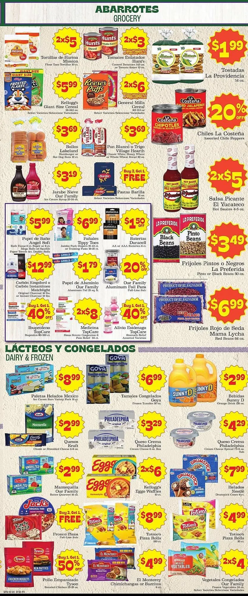 Weekly ad Supermercado Nuestra Familia weekly ad from February 1 to February 7 2026 - Page 4
