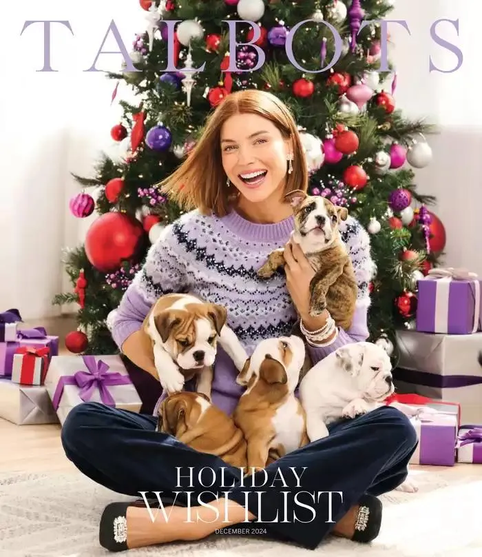 Weekly ad Talbots Holiday Wishlist from December 7 to December 21 2024 - Page 1