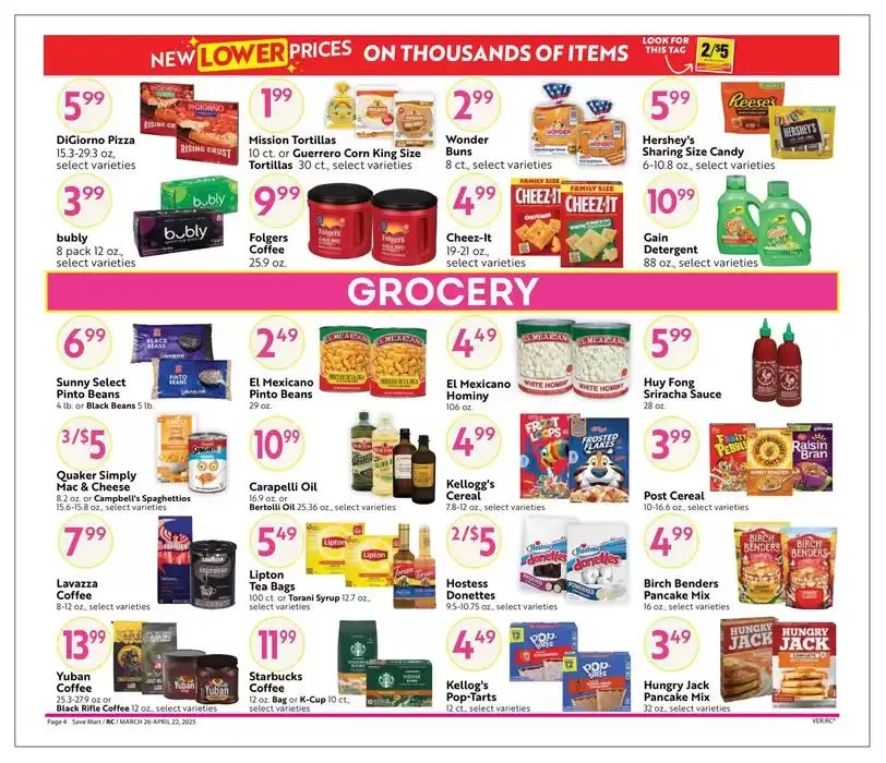 Weekly ad Great offer for bargain hunters from March 26 to April 22 2025 - Page 4