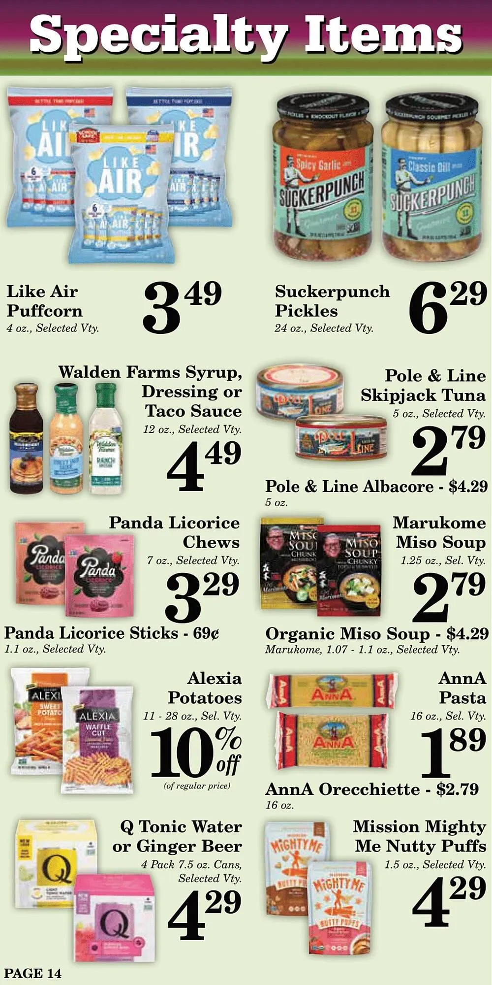 Weekly ad Harvest Foods ad from April 30 to May 27 2025 - Page 15