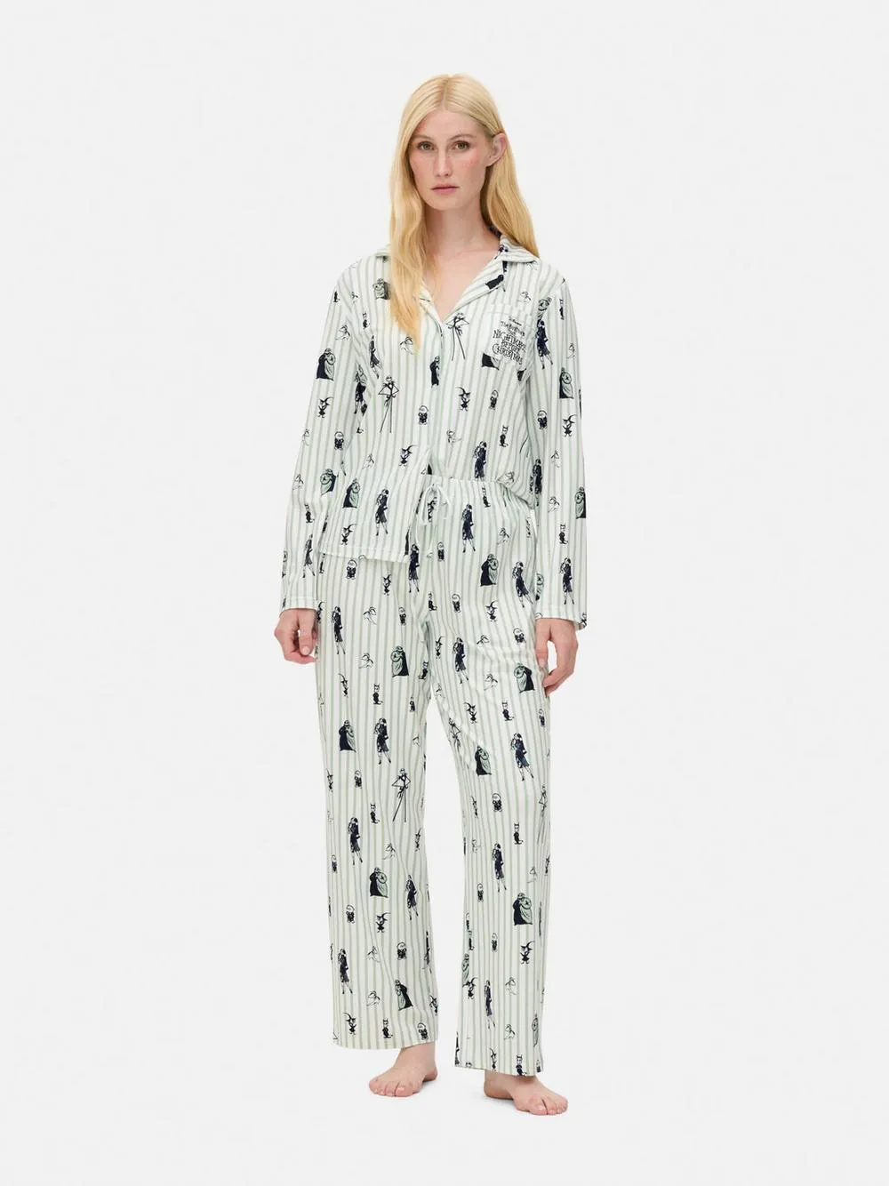 Disney Tim Burton’s The Nightmare Before Christmas Boyfriend Pajama Set