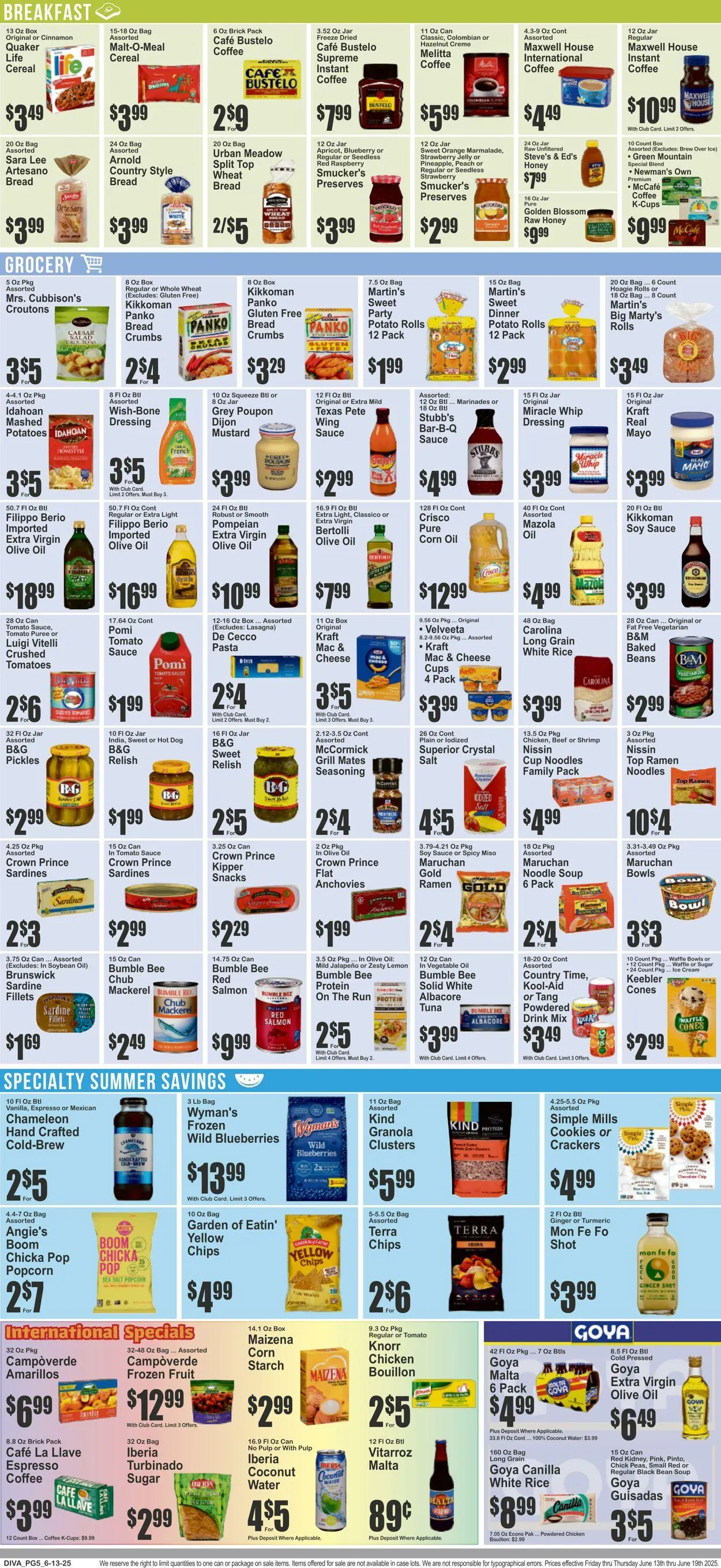 Weekly ad Key Food Current weekly ad from June 13 to June 19 2025 - Page 6