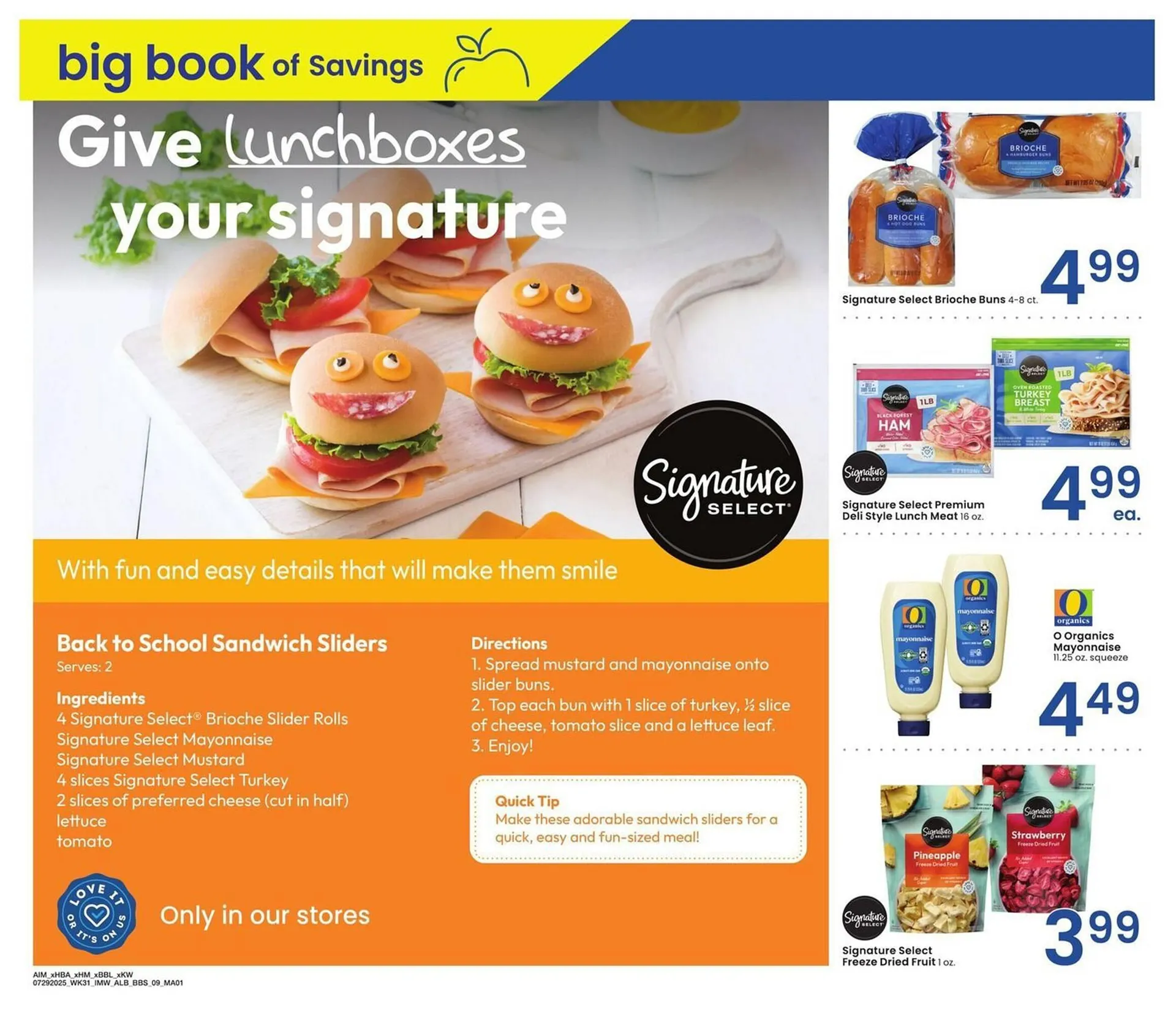 Weekly ad Albertsons Weekly Ad from July 29 to August 25 2025 - Page 9