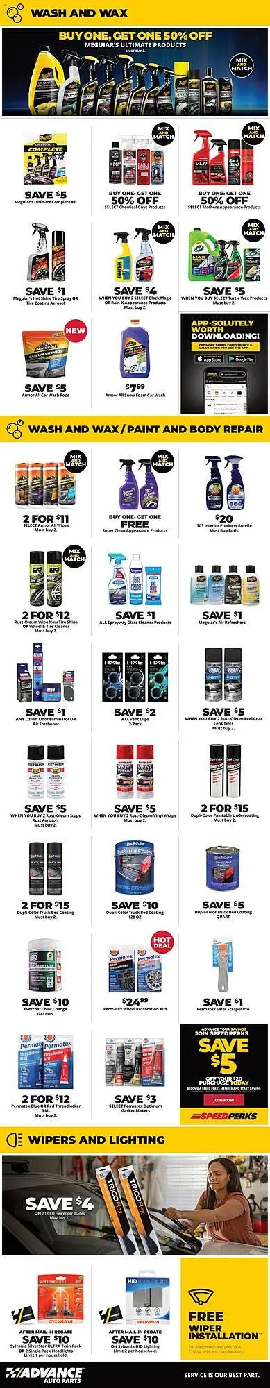 Weekly ad Advance Auto Parts Weekly Ad from August 15 to October 9 2024 - Page 5