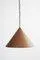 Danish Brutalist Hand-Hammered Copper Pendant Lamp by ES Horn Aalestrup, 1960s
