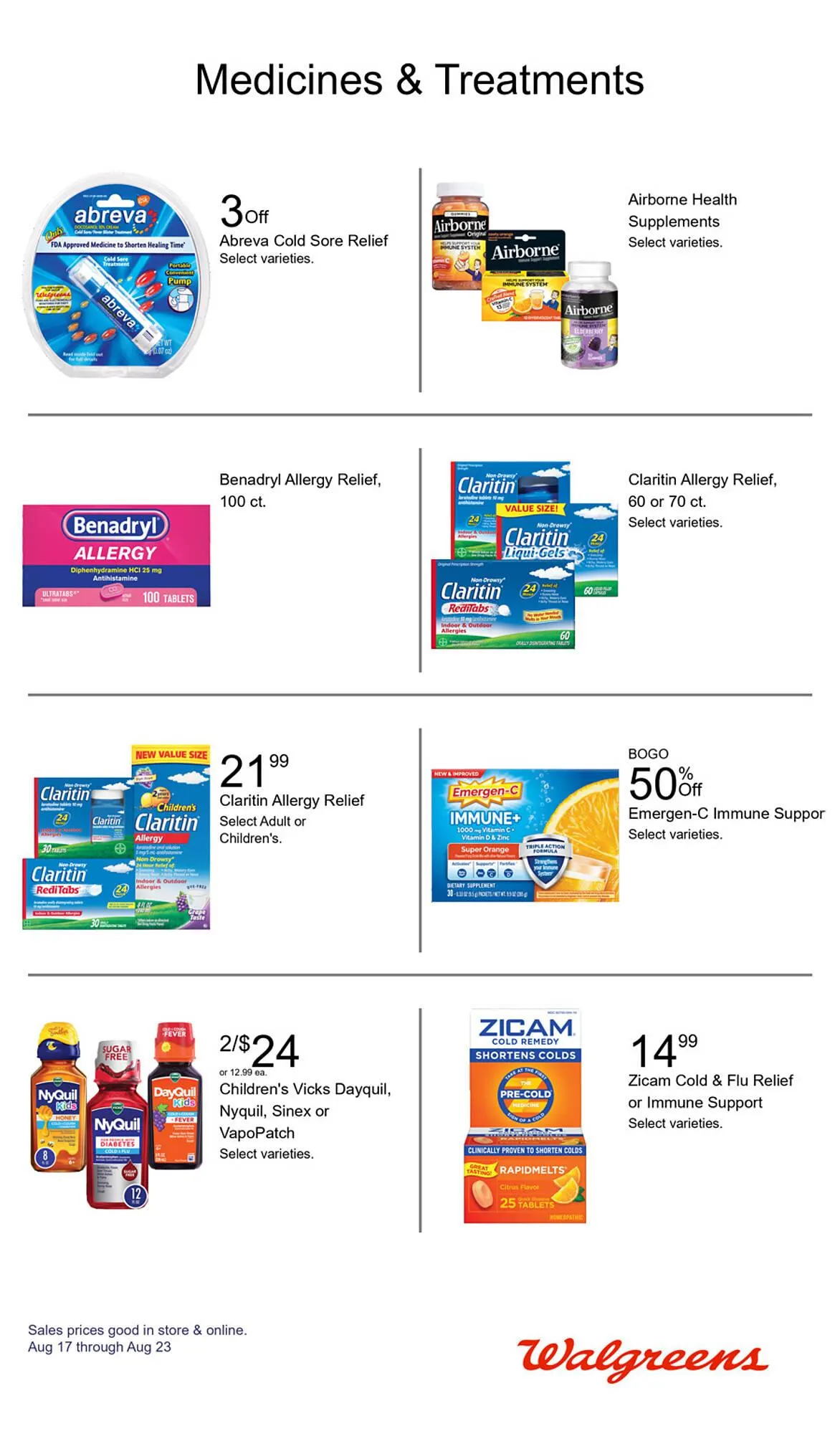 Weekly ad Walgreens Weekly Ad from August 17 to August 23 2025 - Page 12