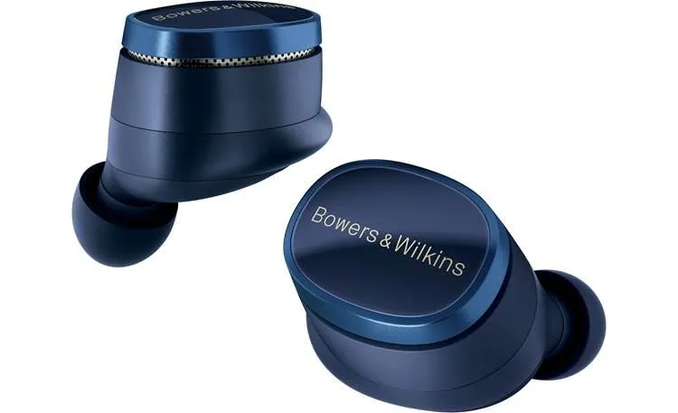 Bowers & Wilkins Pi8 True wireless earbuds with active noise cancellation (Midnight Blue)